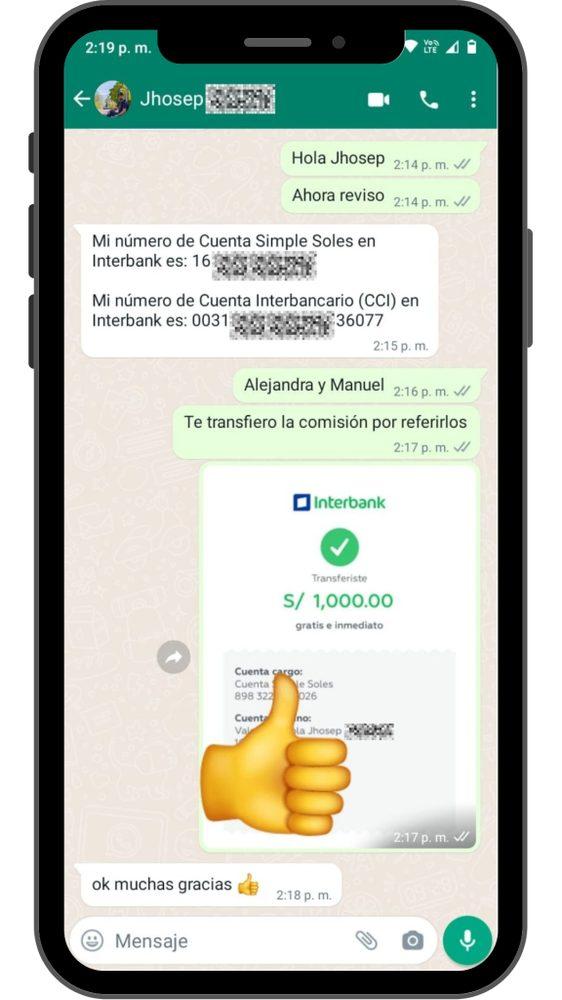 Jhosep V., cliente de Decateca que recomienda el servicio