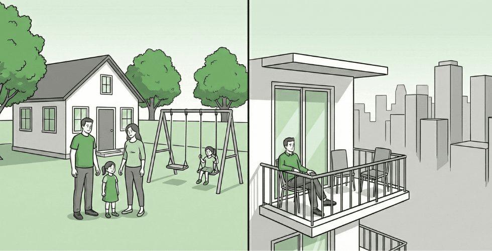 ¿Casa o departamento? guía para elegir según tu estilo de vida