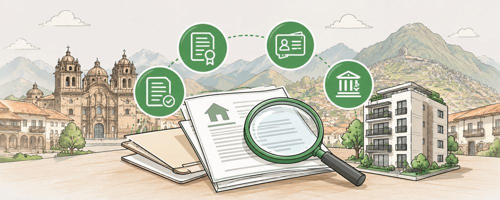 ¿Qué documentos revisar antes de comprar un departamento en Cusco?