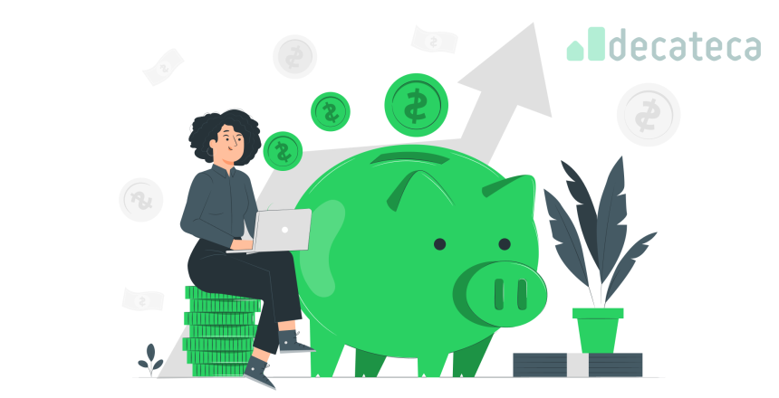 Ilustracion sobre Amortización de Crédito hipotecario para ahorrar