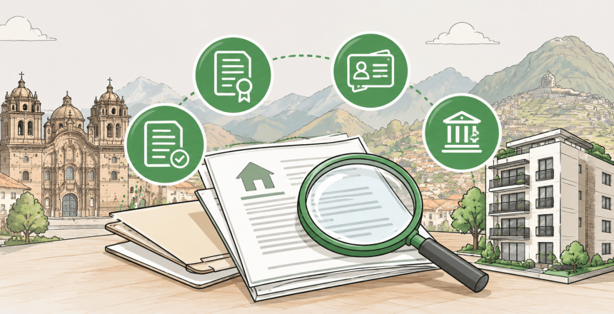¿Qué documentos revisar antes de comprar un departamento en Cusco